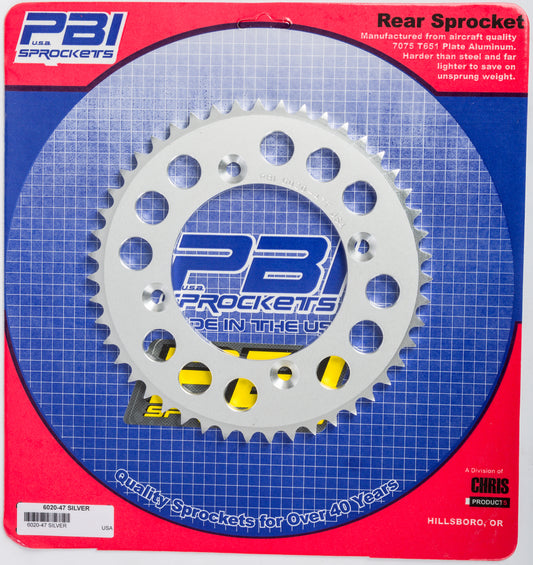 Rear Sprocket Aluminum 47t 420 Suz/Yam