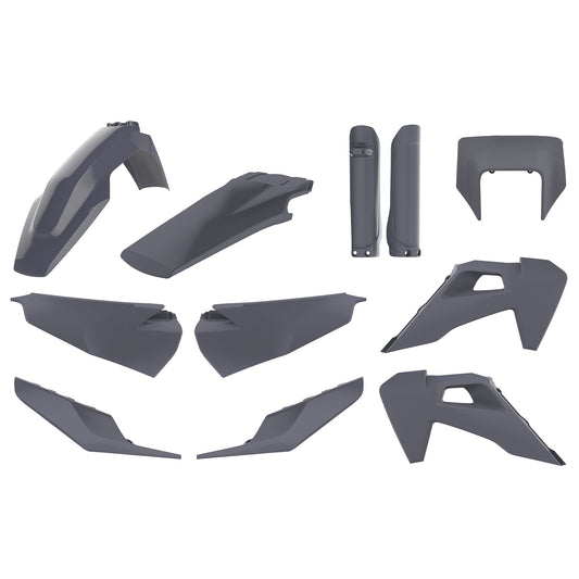 Enduro Kit With Mask Nardo Grey Hus