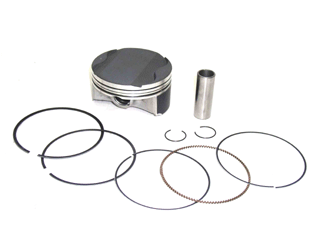 Piston Kit Nikasil Cyl 89.96/Std 11:1 Ac/Kaw/Suz