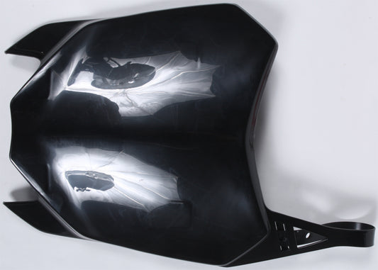 Front Number Plate Black