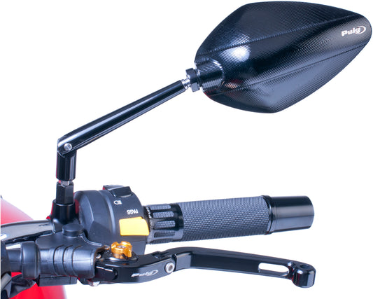 Mirror Hi Tech Left Black