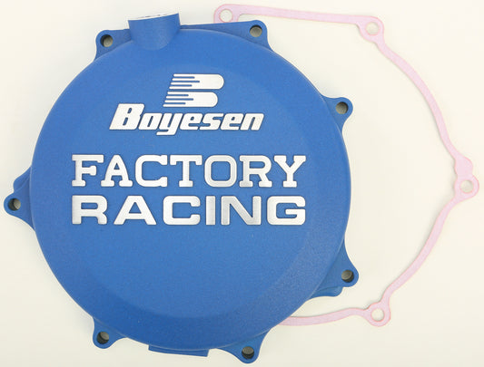 Factory Racing Clutch Cover Blue