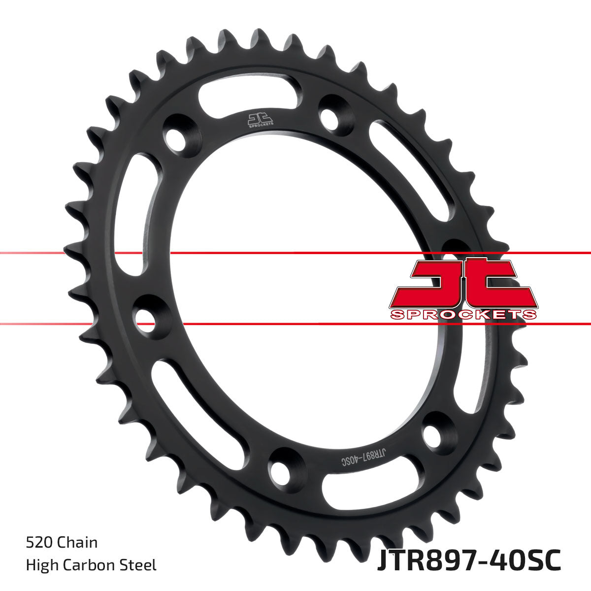 Rear Sprocket Steel 40t 520 Sc Hus/Husq/Ktm