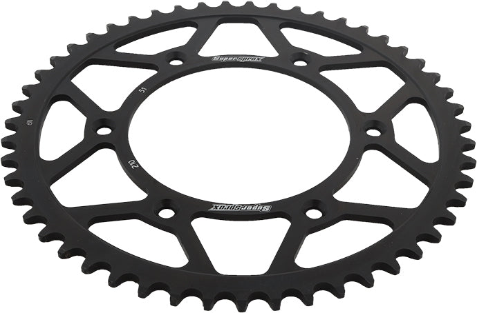 Rear Sprocket Steel 51t 520 Blk Hon