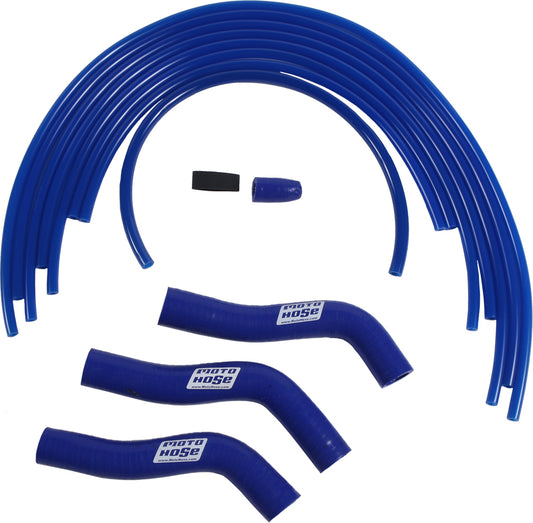 Silicone Hose Kit (Blue)