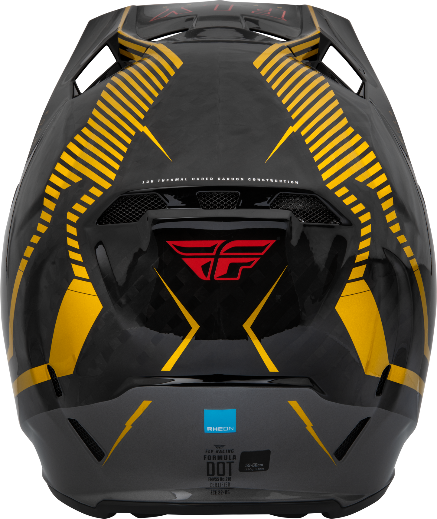 Formula Carbon Tracer Helmet Gold/Black Xl