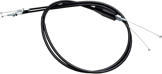 Black Vinyl Throttle Push Pull Cable Set