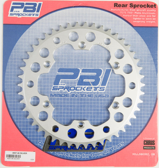 Rear Sprocket Aluminum 46t 520 Kaw/Suz