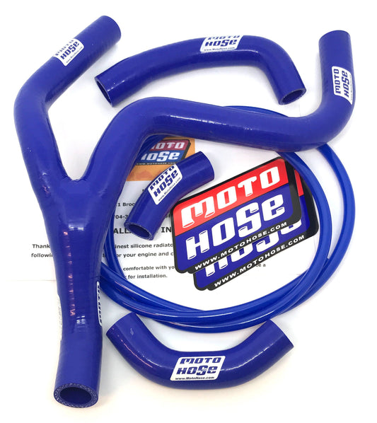 Silicone Y Hose Kit (Blue)