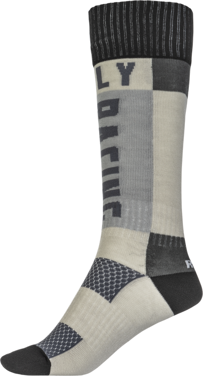 Youth Mx Socks Thick Grey/Black