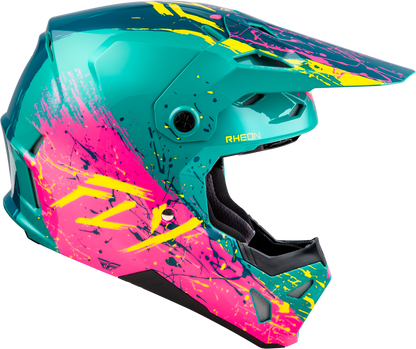 Formula Cp Manic Helmet Blue/Pink/Yellow Md