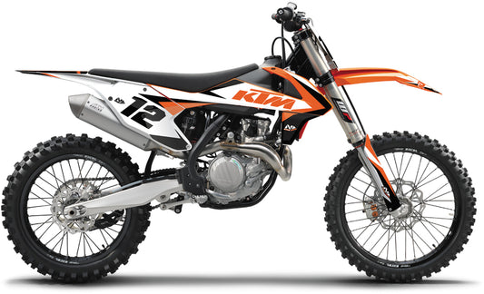 2016 Amped Ktm Graphics Kit