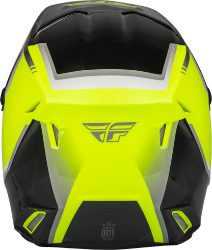 Youth Kinetic Vision Helmet Hi Vis/Black Yl