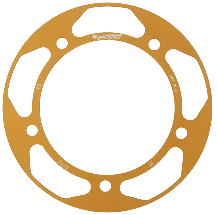 Rear Edge Sprkt Color Disk Alu 43t 525 Gld Hay/Suz/Tri