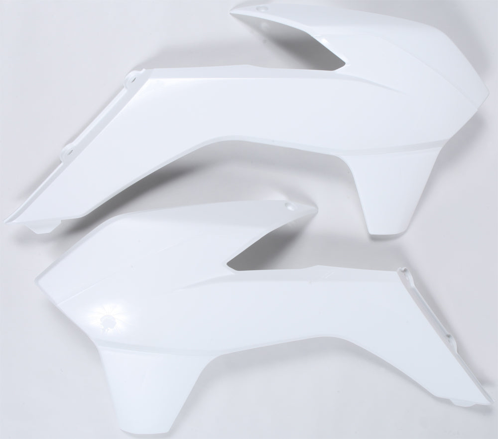 Radiator Shrouds White