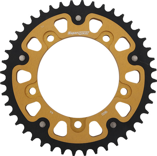 Rear Stealth Sprocket Alu/Stl 44t 530 Gld Tri