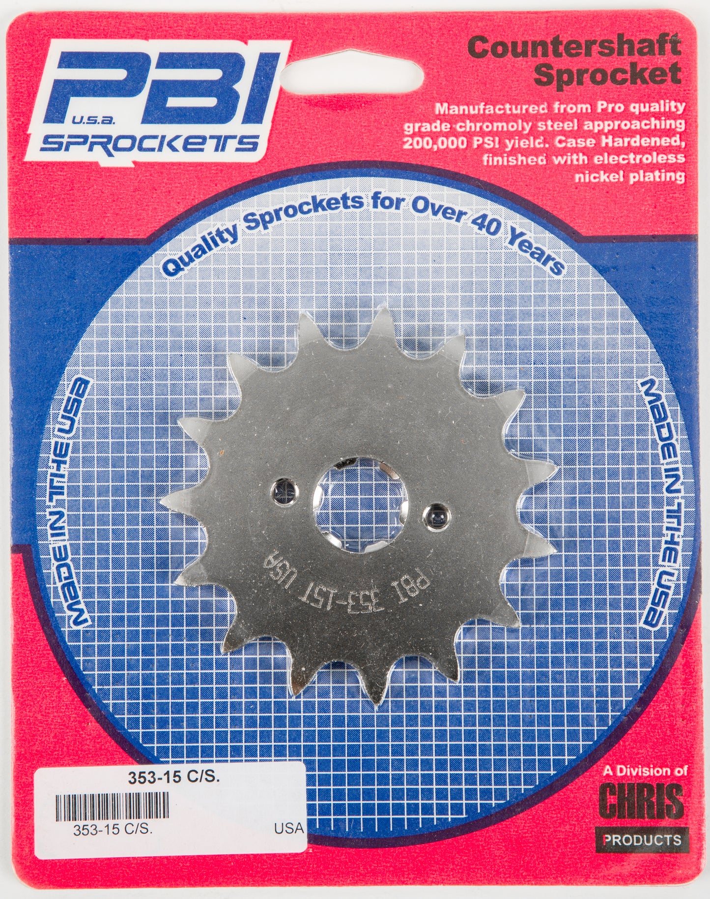 Front Cs Sprocket Steel 15t 520 Hon