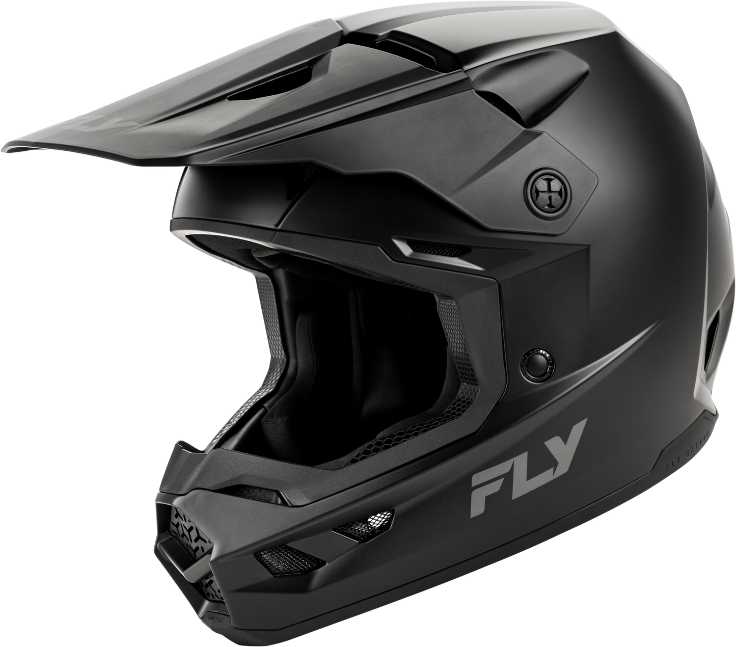 Kinetic Solid Helmet Matte Black Xl