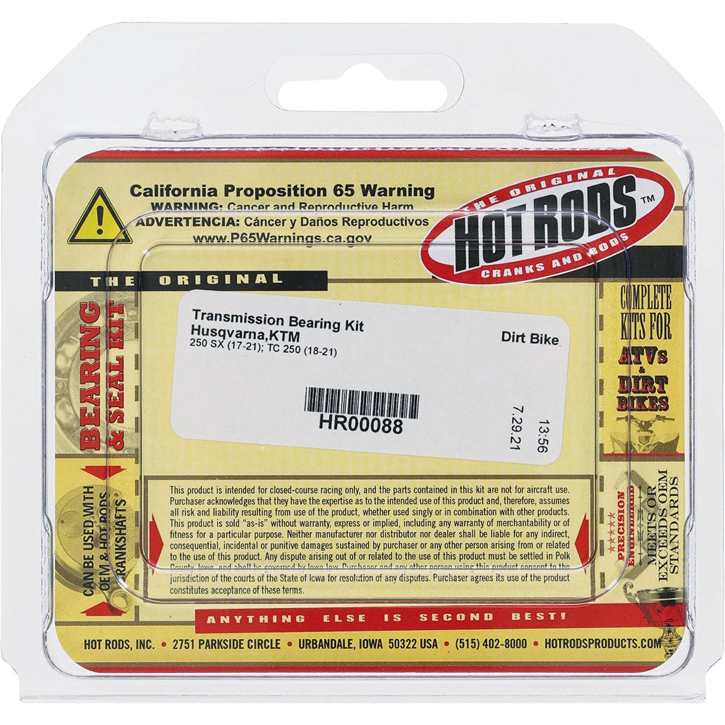 Transmission Bearing Kit Husq Ktm