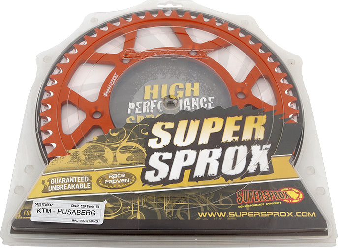 Rear Sprocket Aluminum 51t 520 Org Husq/Ktm