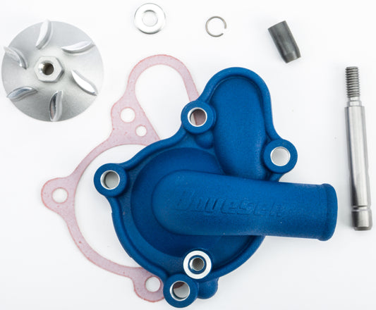 Waterpump Cover & Impeller Kit Blue