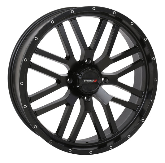 St3 Wheel 24x7 4+2.5 (+10mm) 4/137 4 Matte Black