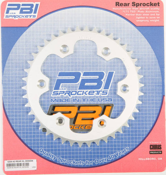 Rear Sprocket Aluminum 42t 520 Hus/Husq/Ktm