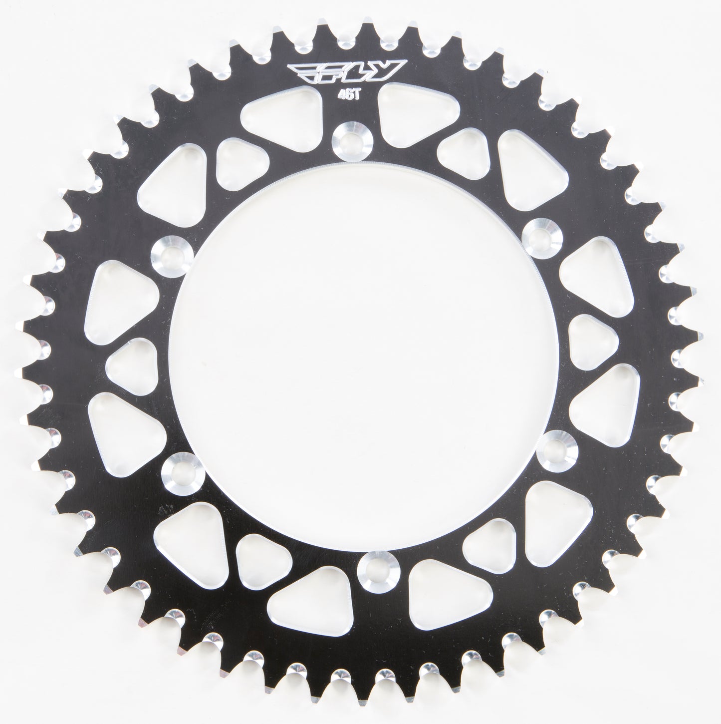 Rear Sprocket Aluminum 46t 520 Blk Kaw/Suz