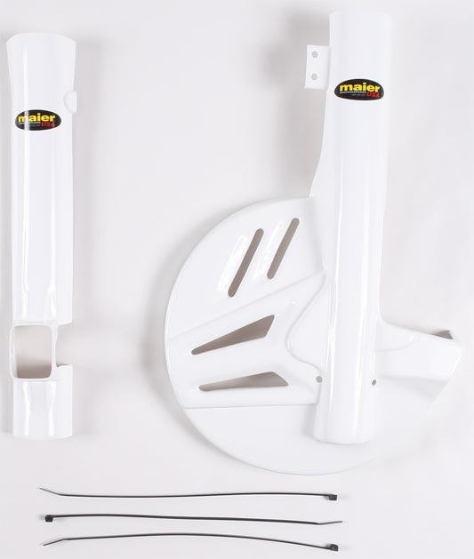 Fork/Disc Guard White