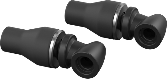 Turn Signal Holder Light Unit Pair Black