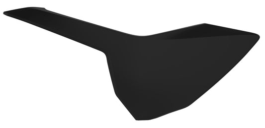 Side Number Plate Black