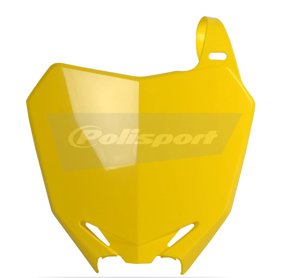 Front Number Plate Yellow