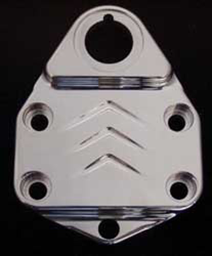 Handlebar Clamp W/Key (Flames Polished)