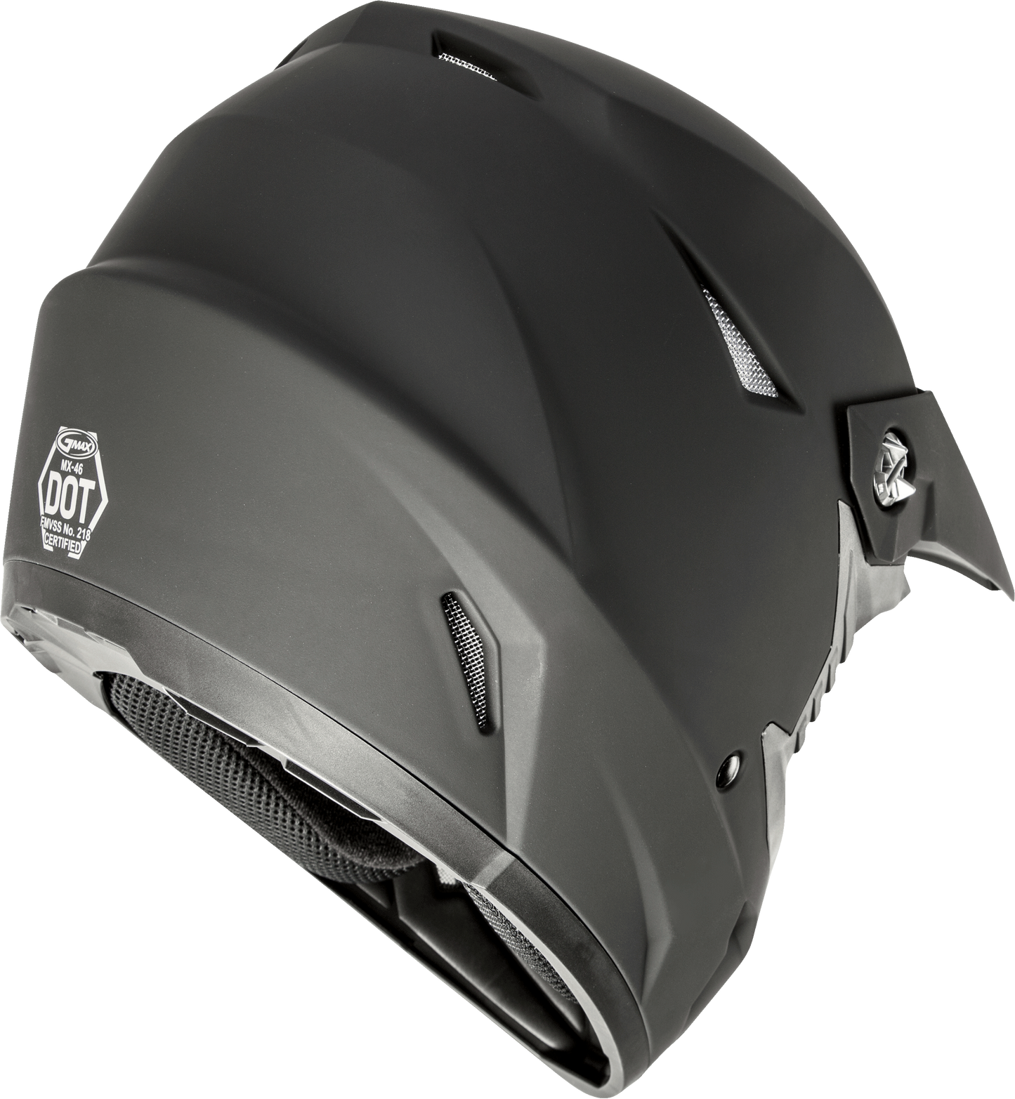 Youth Mx 46y Off Road Helmet Matte Black Ys