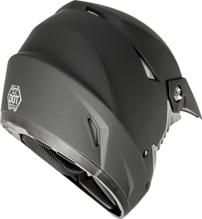 Youth Mx 46y Off Road Helmet Matte Black Ys