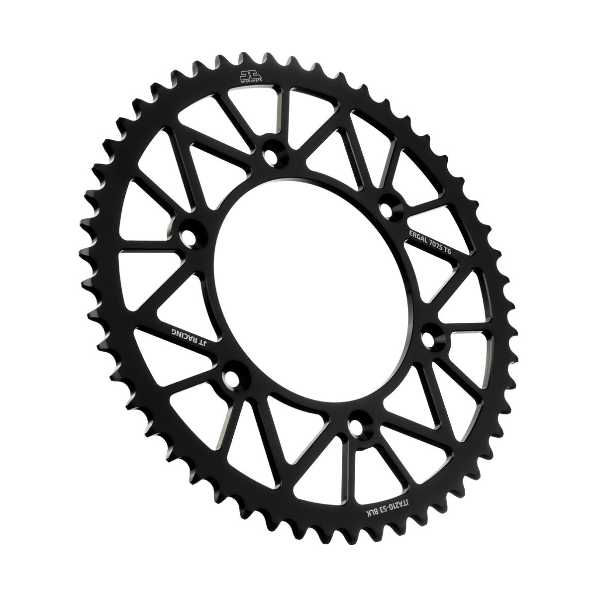 Rear Racelite Sprocket Alum 53t 520 Blk Beta/Hon