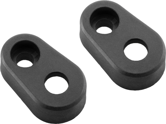 Turn Signal Mounting Kit 2 Pcs Black