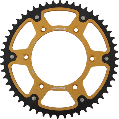 Rear Stealth Sprocket Alu/Stl 52t 520 Gld Hus/Husq/Ktm