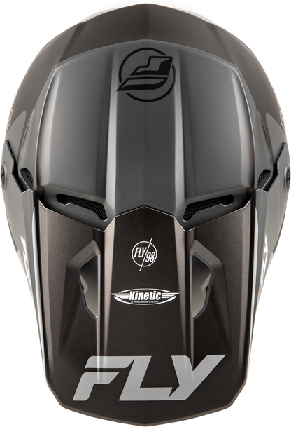 Kinetic Rally Helmet Matte Grey/Black/White 2x