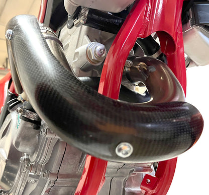 Carbon Fiber Heat Shields Hus/Ktm
