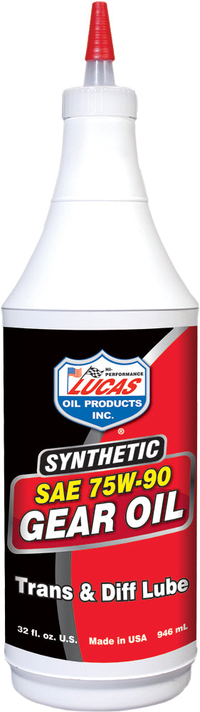Synthetic Gear Oil 75w90 1 Qt (12/Case  Sold Ea)