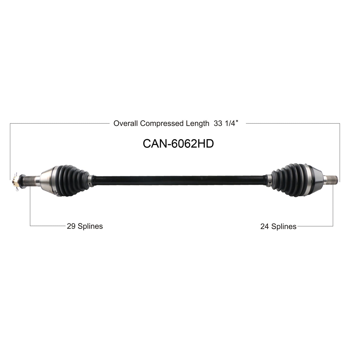 Hd 2.0 Axle Front