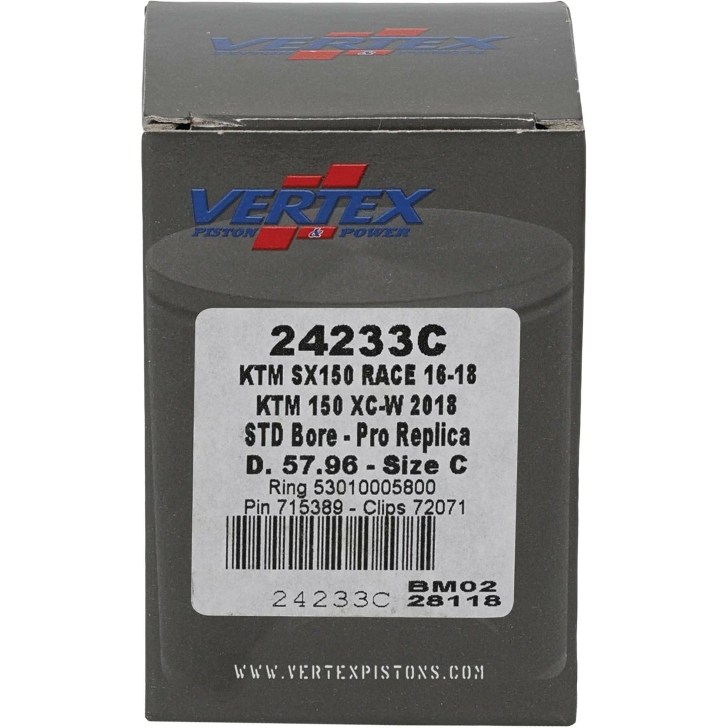 Piston Kit Performance 57.96/Std Ktm