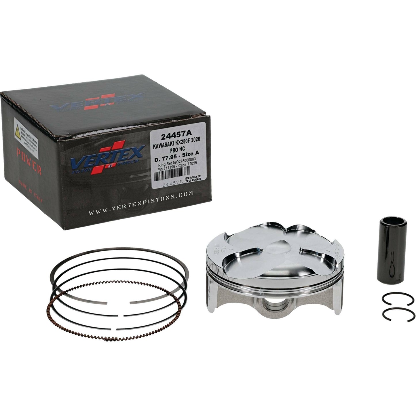 Piston Kit Hc Forged 77.95/Std 14.8:1 Kaw