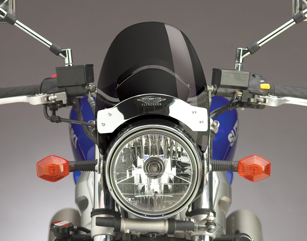 Flyscreen Ws Dark Smoke Chrome Hardware