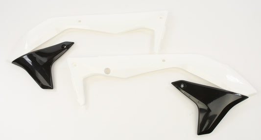 Radiator Shrouds White/Black