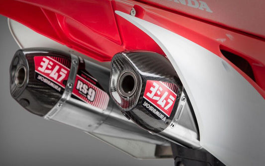 Rs 9 Header/Canister/End Cap Exhaust Dual System Ss Al Cf