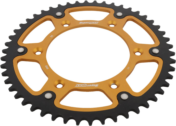 Rear Stealth Sprocket Alu/Stl 50t 520 Gld Hus/Husq/Ktm