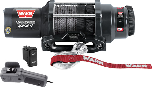 Vantage 4000 S Winch W/Synthetic Rope