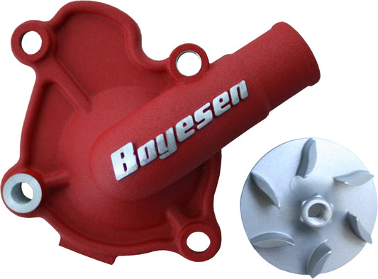 Waterpump Cover & Impeller Kit Red